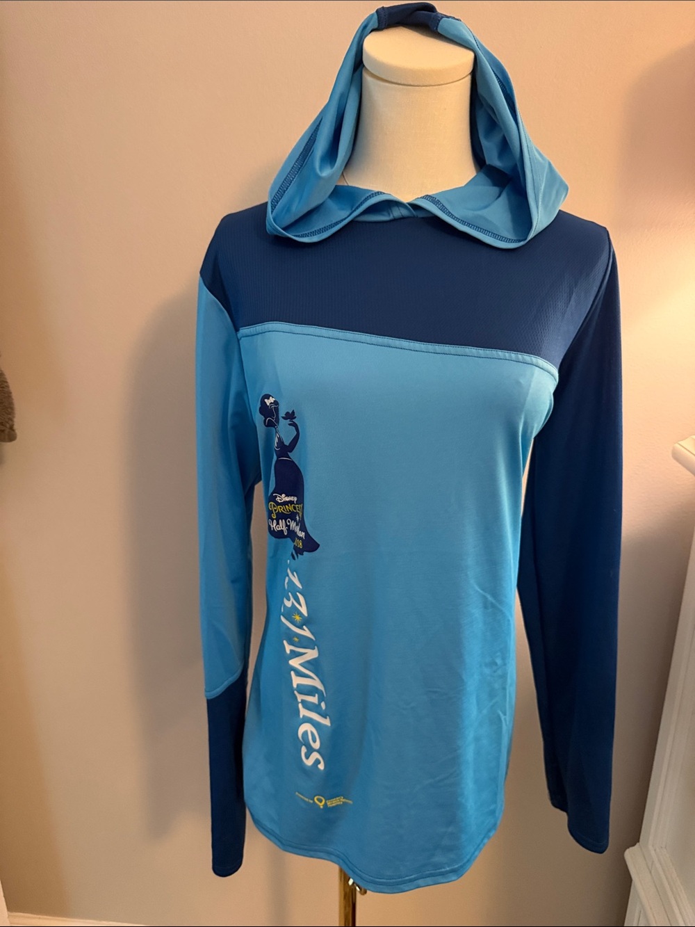 RunDisney 2018 Half Marathon Princess Active Hoodie Top